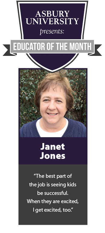 Asbury Educator Janet Jones Sidebar